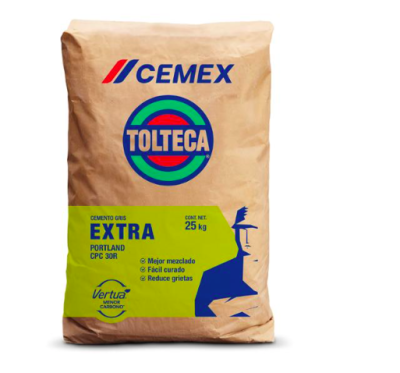 CEMENTO GRIS 25KG CEMEX (30111601)